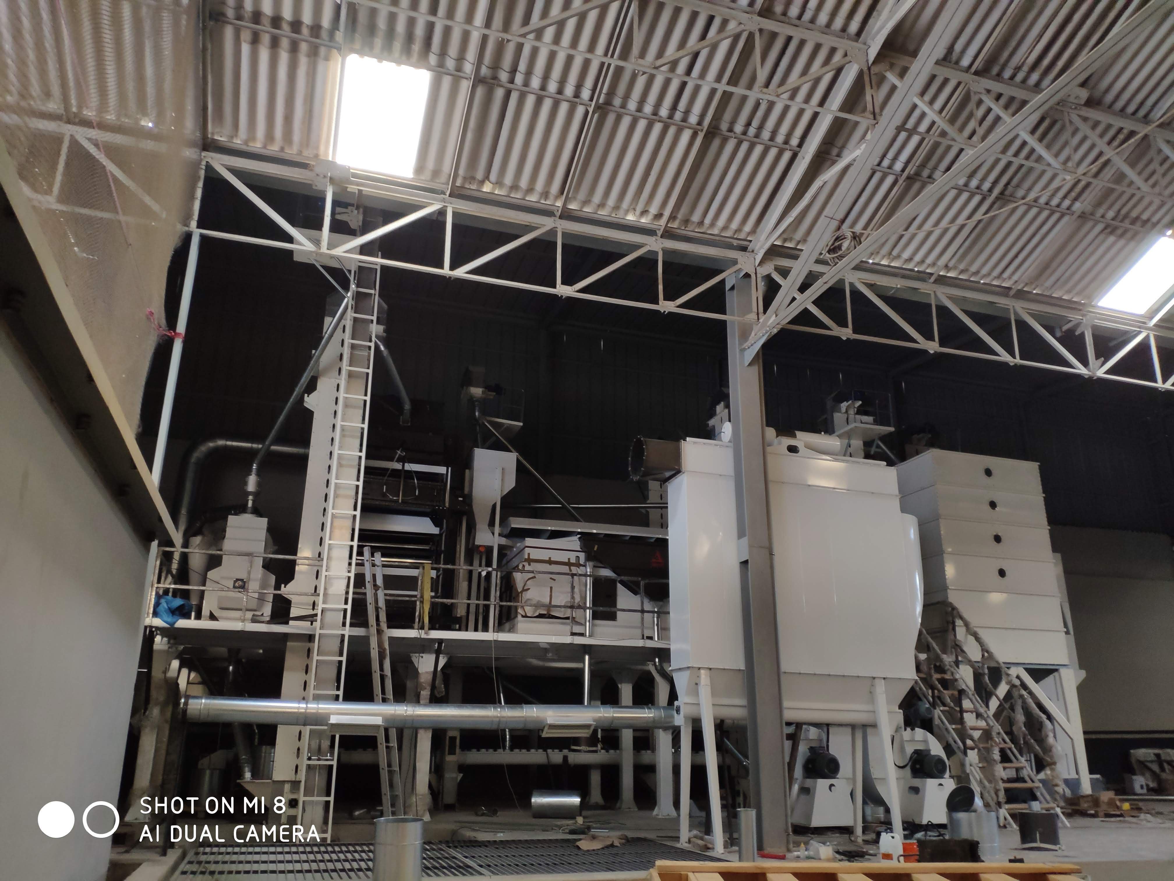 Fas Kişniş Temizleme Tesisi